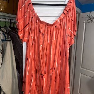 Apt. 9 Vibrant Coral Top